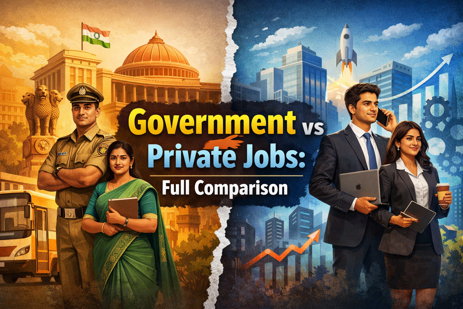 Government vs Private Jobs: Full Comparison