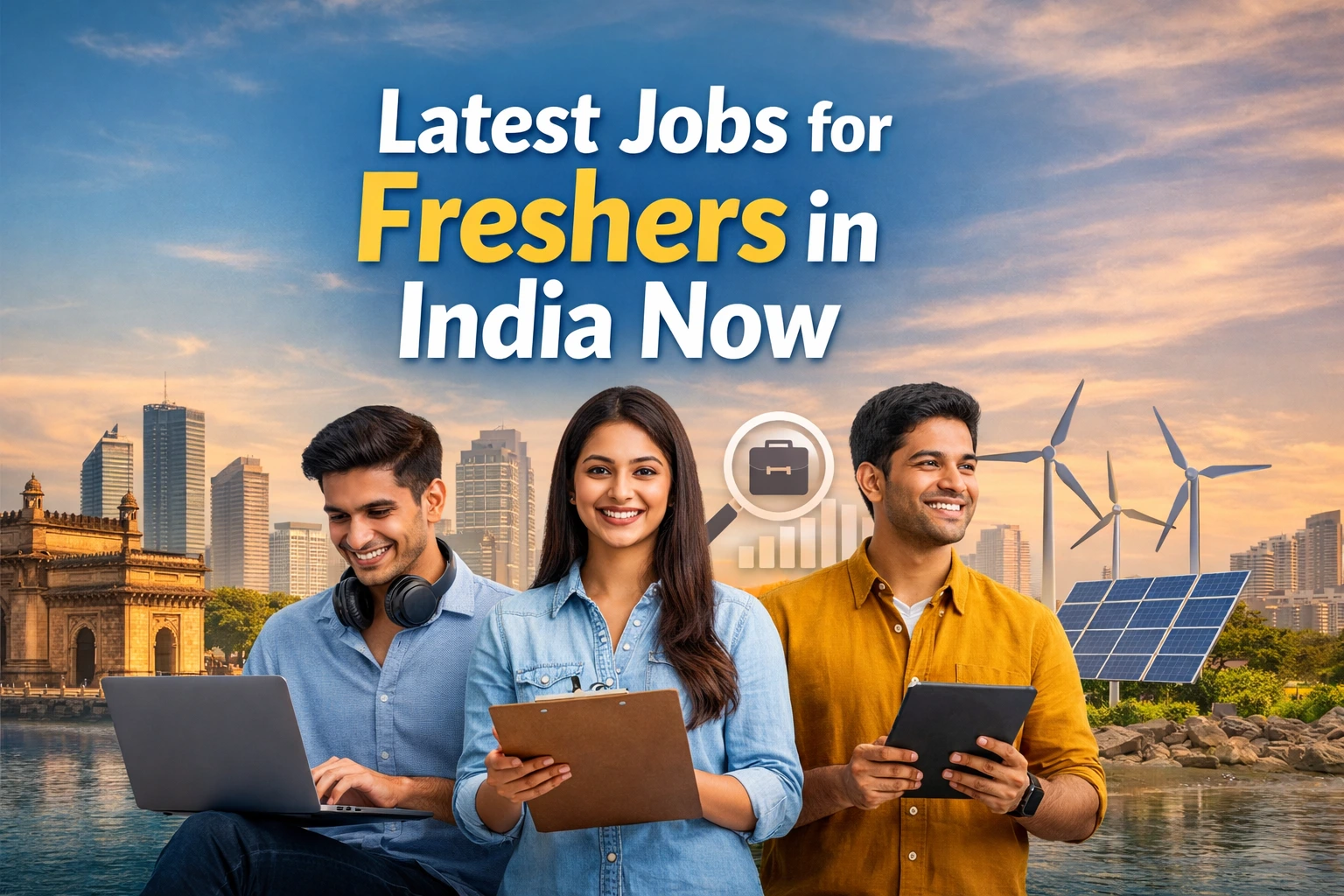 Latest Jobs for Freshers in India Now