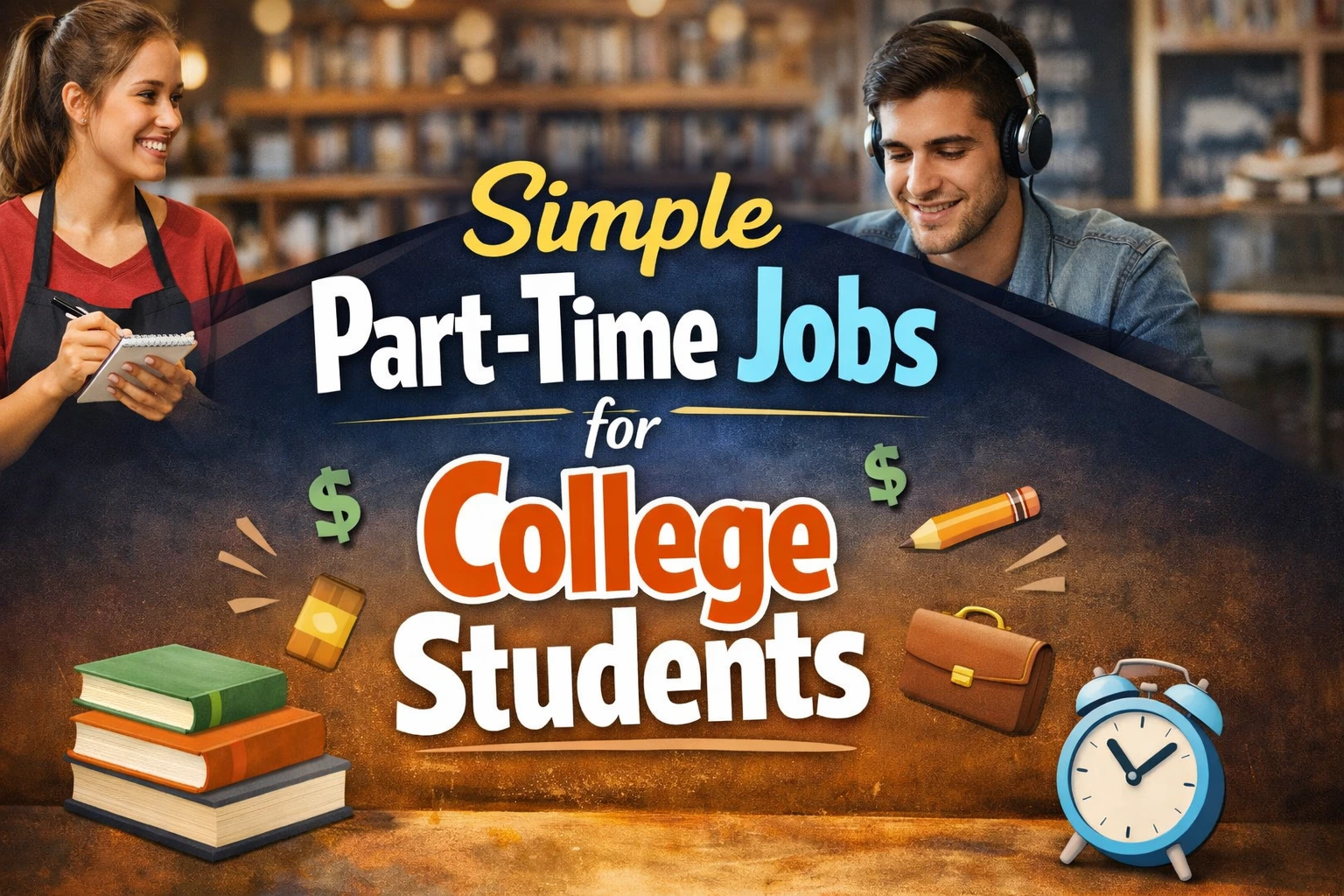 Simple Part-Time Jobs for College Students