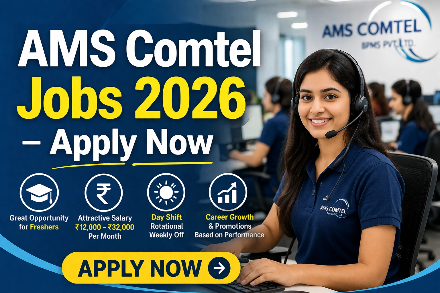 AMS Comtel Jobs 2026 – Apply Now