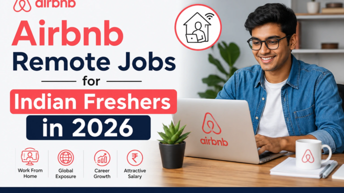 Airbnb Remote Jobs for Indian Freshers 2026 work from home careers