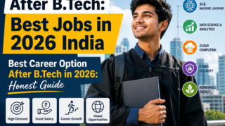 Best career options after B.Tech in 2026 in India including AI, data science, and high salary jobs for freshers