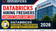 Databricks Hiring Freshers 2026 Complete Career Guide, Eligibility, Salary, Selection Process and Apply Online