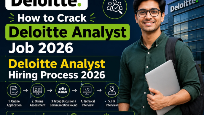 How to Crack Deloitte Analyst Job 2026 complete hiring process for freshers in India