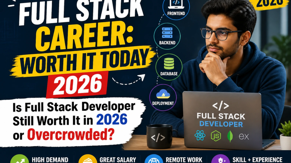 Is Full Stack Developer Still Worth It in 2026 or Overcrowded salary trends India full stack career