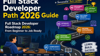 Full Stack Developer Roadmap 2026 step by step guide for beginners in India