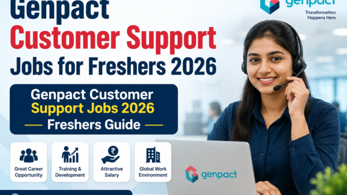 Genpact Customer Support Jobs for Freshers 2026 Complete Guide