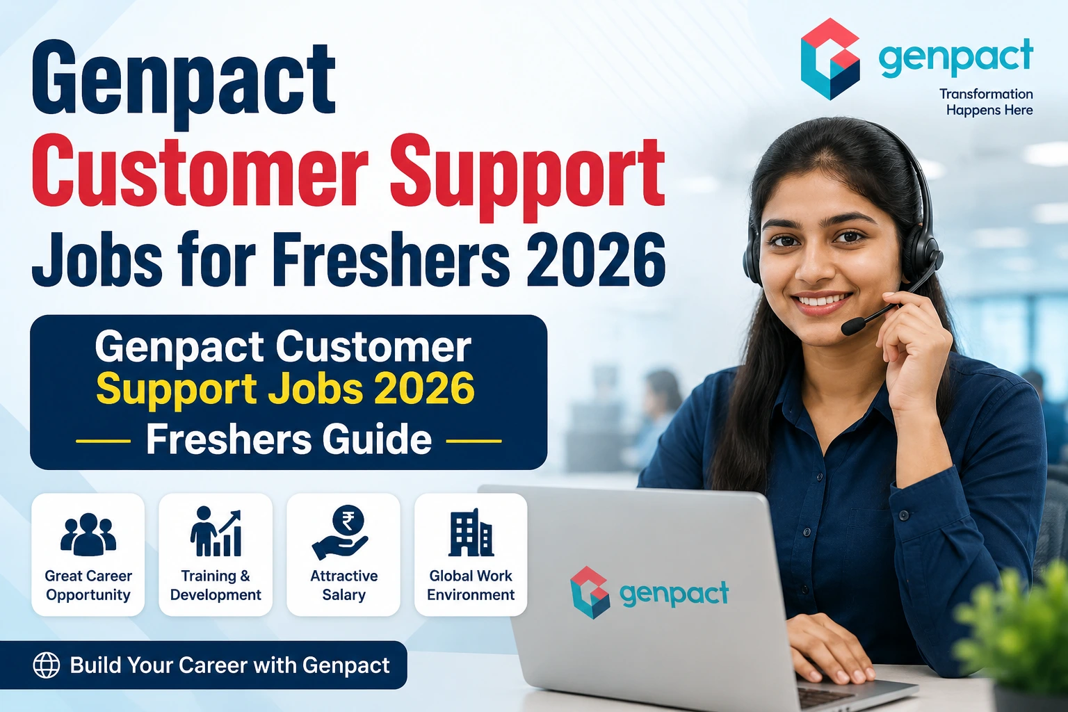 Genpact Customer Support Jobs for Freshers 2026 Complete Guide
