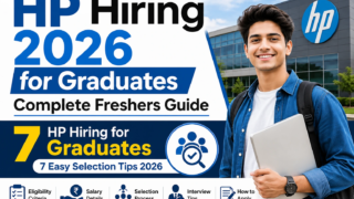 HP Hiring 2026 for Graduates Complete Freshers Guide
