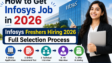 Infosys Freshers Hiring 2026 full selection process and job guide for freshers