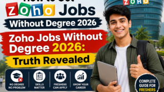 How to Get Zoho Jobs Without Degree 2026 for Freshers