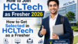 How to Join HCLTech as Fresher 2026 guide with interview preparation tips for freshers
