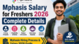 Mphasis Salary for Freshers 2026 Complete Guide