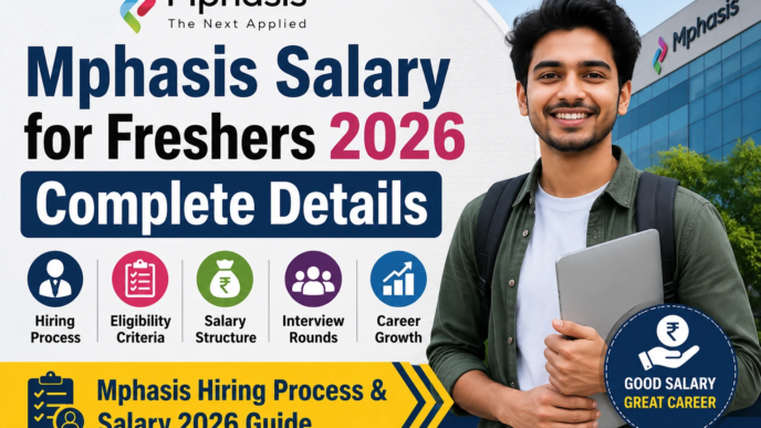 Mphasis Salary for Freshers 2026 Complete Guide