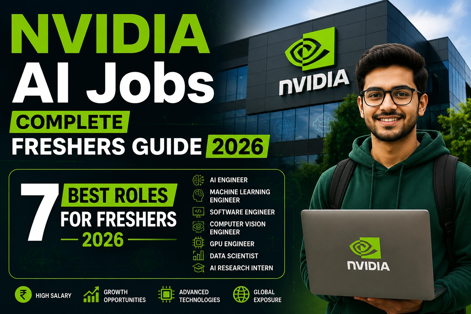 NVIDIA AI Jobs 2026 for Freshers in India complete hiring guide