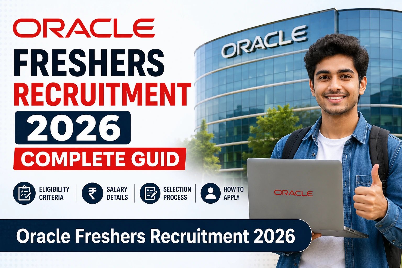 Oracle Freshers Recruitment 2026 – Eligibility, Salary and How to Apply