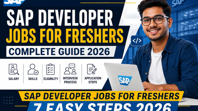 SAP Developer Jobs for Freshers 2026 salary skills eligibility guide