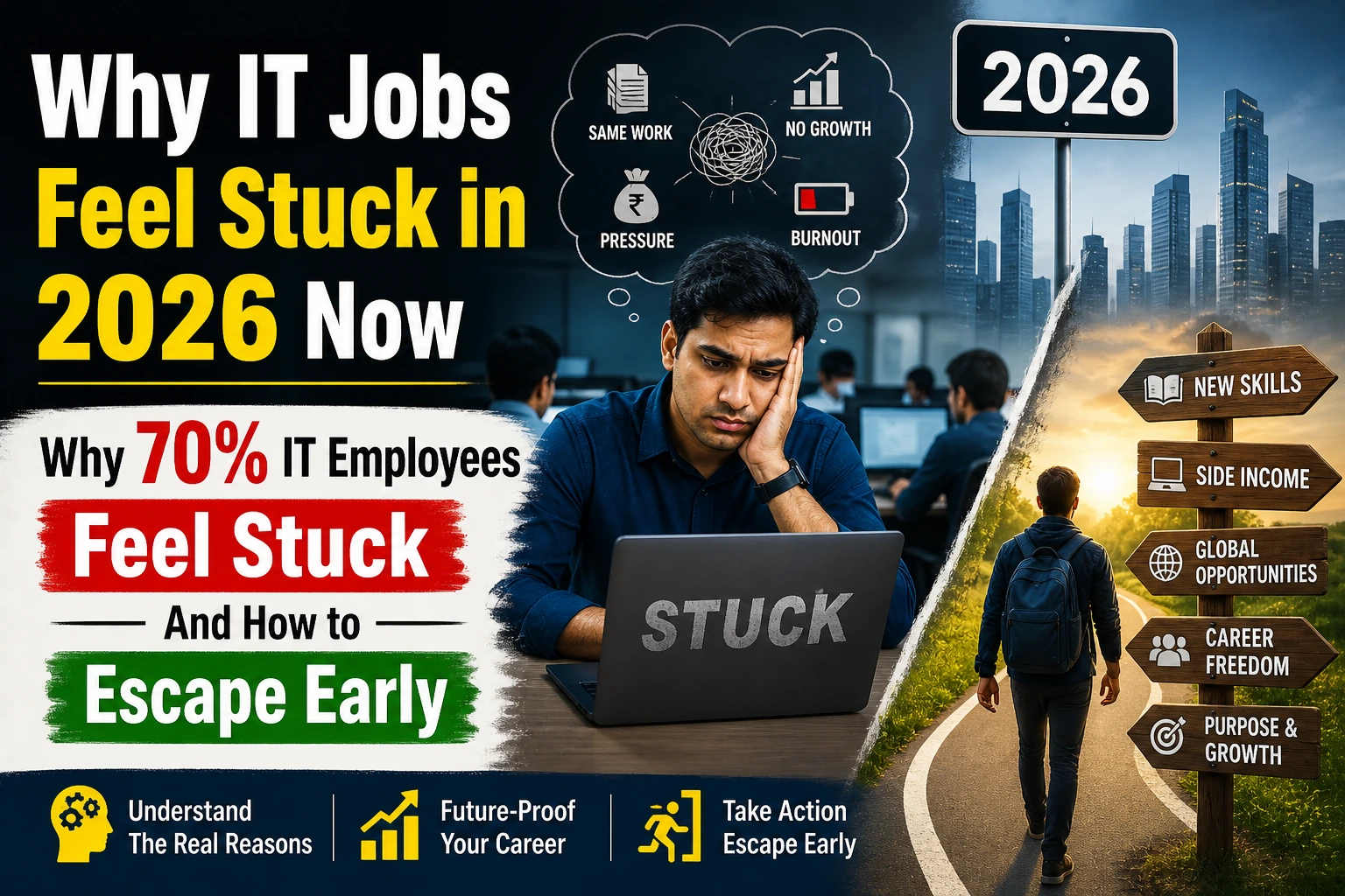 Why IT Jobs Feel Stuck in 2026 and how to escape early for better career growth