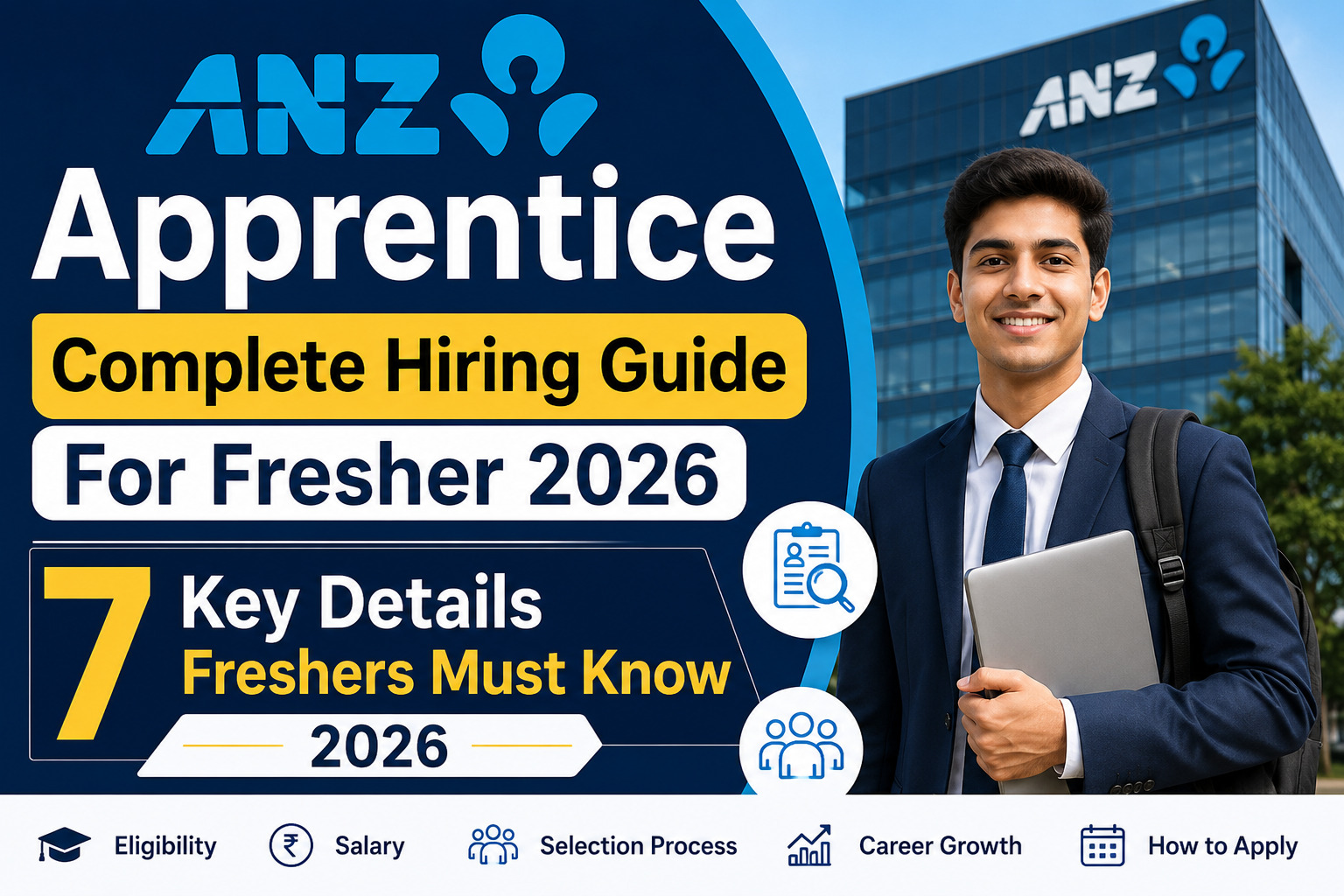 ANZ Apprentice 2026 Eligibility Salary Selection Process for Freshers