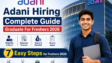 Adani Hiring 2026 Graduate Engineer Trainee Recruitment for Freshers