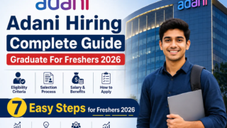 Adani Hiring 2026 Graduate Engineer Trainee Recruitment for Freshers