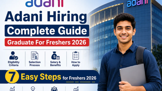 Adani Hiring 2026 Graduate Engineer Trainee Recruitment for Freshers