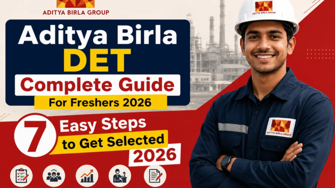 Aditya Birla DET 2026 Complete Guide for Freshers Selection Process Salary Eligibility