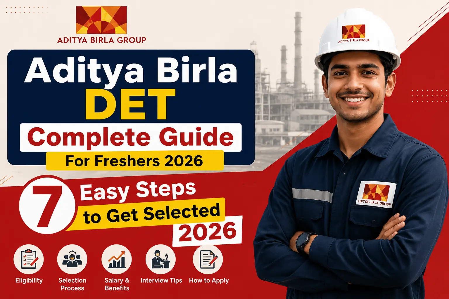 Aditya Birla DET 2026 Complete Guide for Freshers Selection Process Salary Eligibility