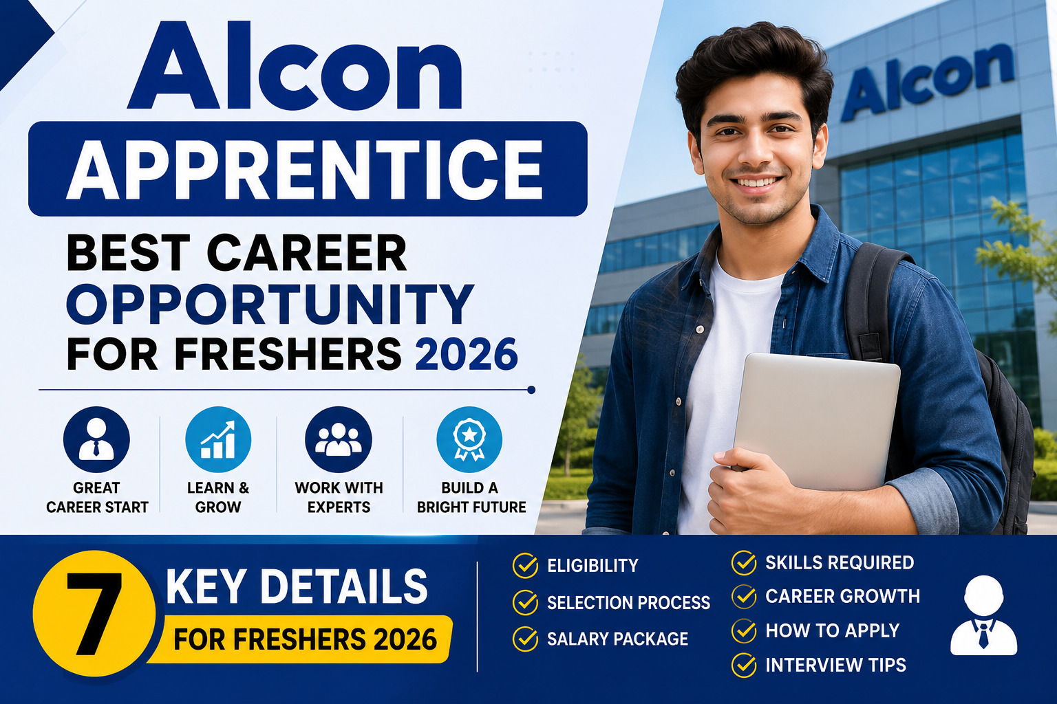 Alcon Apprentice 2026 Hiring Freshers Infrastructure Support Apprentice