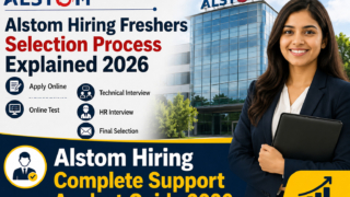 Alstom Hiring 2026 Support Analyst Recruitment Selection Process for Freshers