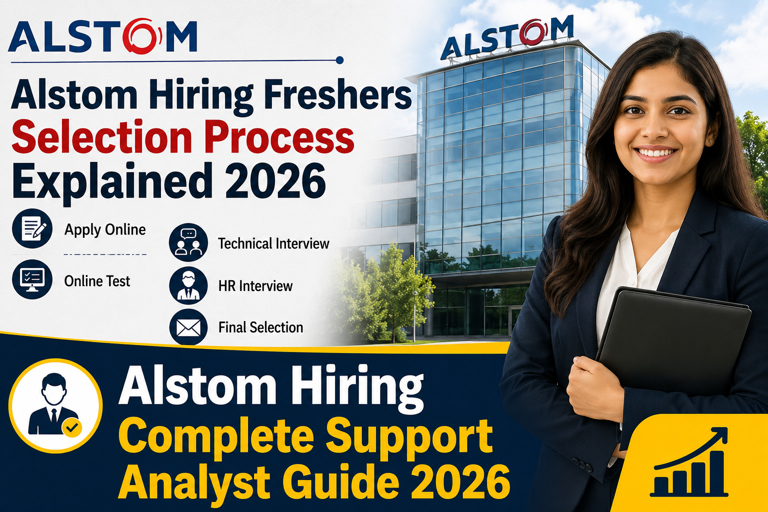 Alstom Hiring 2026 Support Analyst Recruitment Selection Process for Freshers
