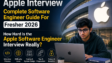 Apple Interview Complete Software Engineer Guide For Fresher 2026 - Apple Software Engineer Interview Difficulty Level