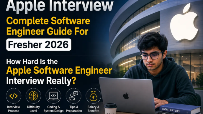 Apple Interview Complete Software Engineer Guide For Fresher 2026 - Apple Software Engineer Interview Difficulty Level