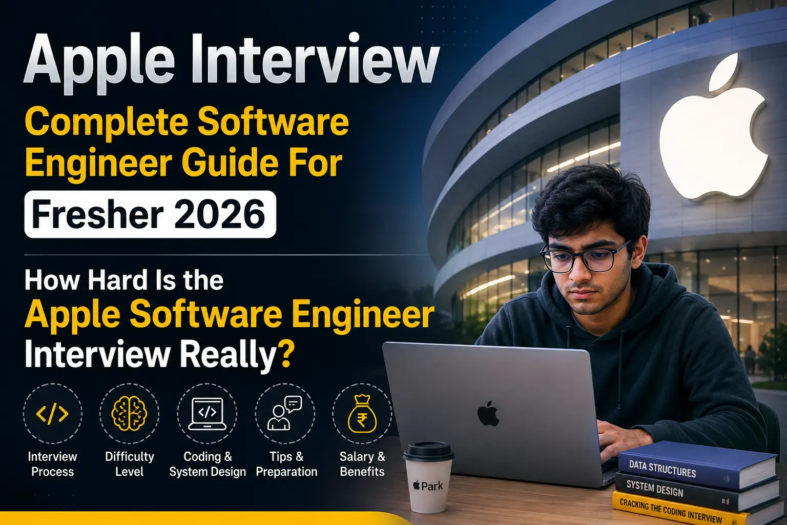 Apple Interview Complete Software Engineer Guide For Fresher 2026 - Apple Software Engineer Interview Difficulty Level