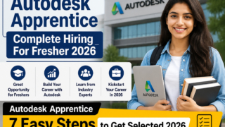 Autodesk Apprentice Complete Hiring For Fresher 2026