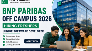 BNP Paribas Off Campus 2026 Resume Tips for Freshers