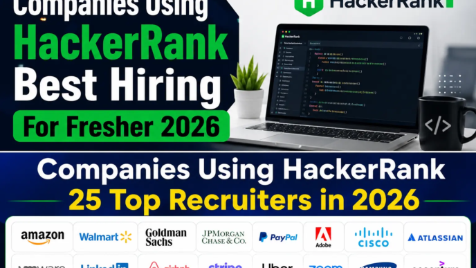 Companies Using HackerRank for Hiring Freshers in 2026 – Top 25 Recruiters