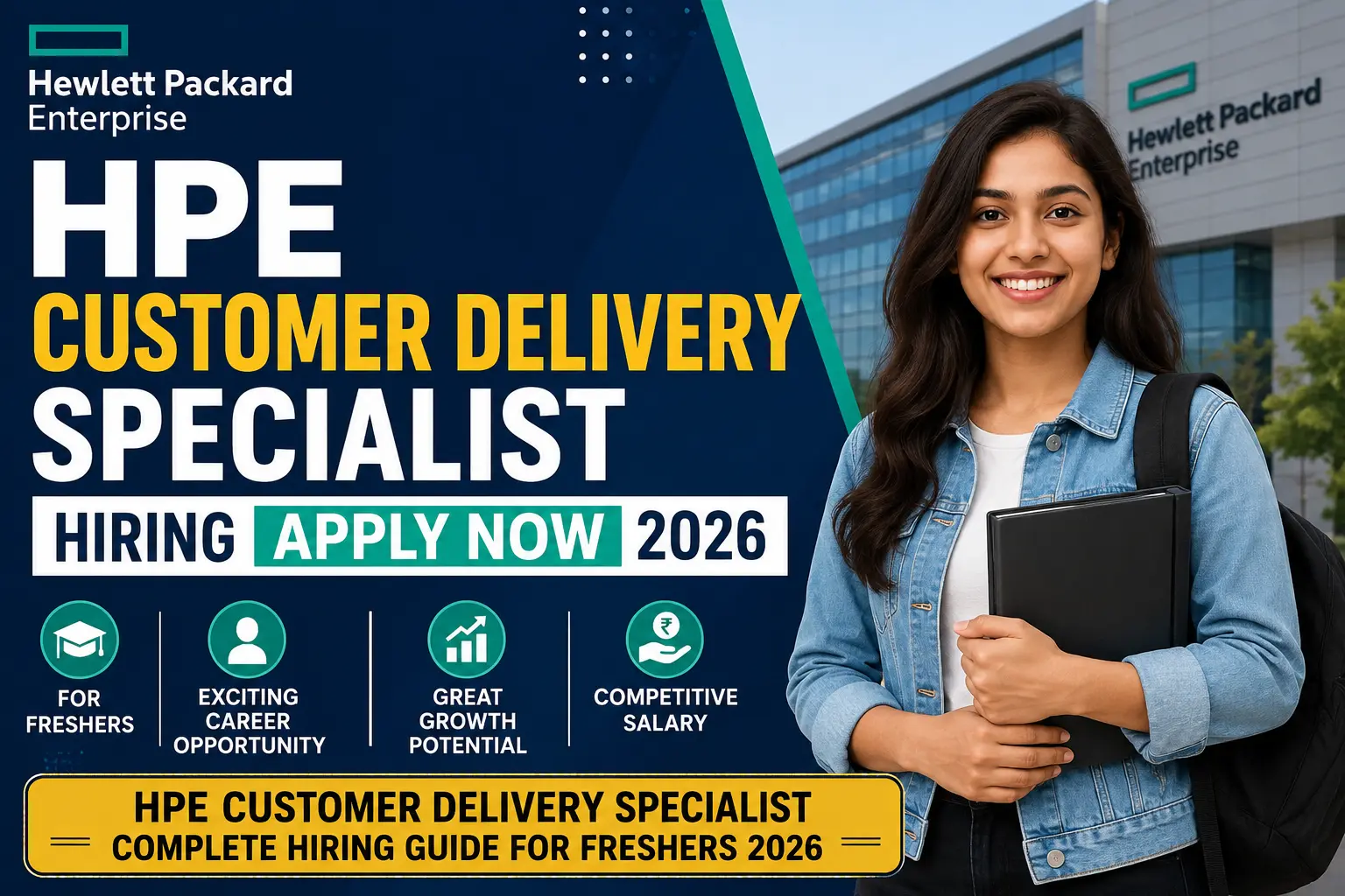 HPE Customer Delivery Specialist Hiring 2026 Complete Hiring Guide for Freshers