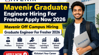 Mavenir Off Campus 2026 Hiring Graduate Engineer for Freshers Apply Now