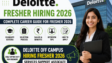 Deloitte Fresher Hiring 2026 Services Support Associate Complete Career Guide