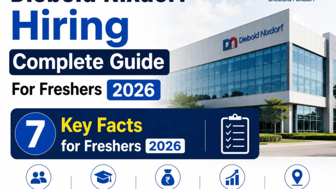 Diebold Nixdorf Hiring 2026 Complete Guide for Freshers Technology Solutions Intern Apprentice
