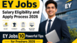 EY Jobs 2026 Salary Eligibility and Apply Process for Freshers