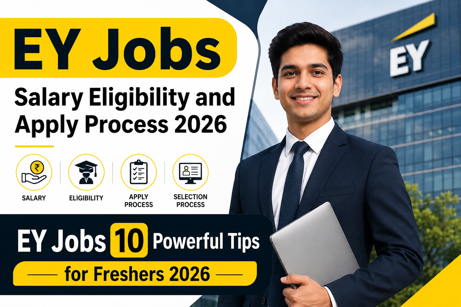 EY Jobs 2026 Salary Eligibility and Apply Process for Freshers