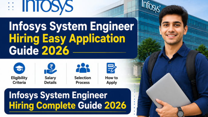 Infosys System Engineer Hiring 2026 Complete Application Guide for Freshers
