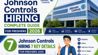 Johnson Controls Hiring 2026 for Graduate Engineer Trainee Freshers Apply Online