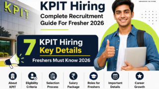 KPIT Hiring 2026 Complete Recruitment Guide for Freshers Technical Author Technical Illustrator Jobs