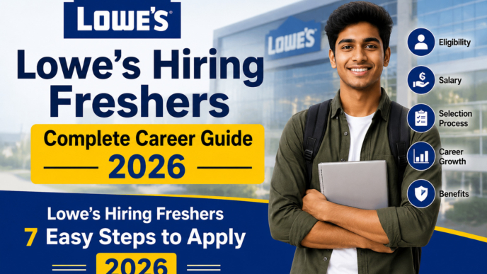 Skipping Coding Practice in Lowe's Hiring Freshers 2026 can reduce selection chances