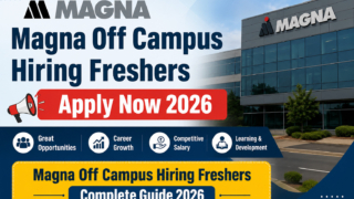 Magna Off Campus Hiring Freshers 2026 Apply Now
