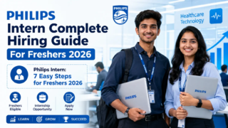 Philips Intern 2026 hiring freshers complete guide eligibility salary selection process and apply online