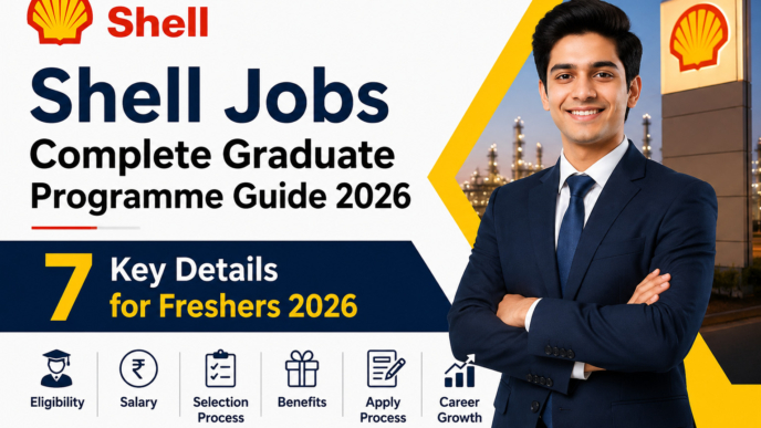 Shell Jobs 2026 Graduate Programme Guide for Freshers Eligibility Salary Selection Process Apply Online